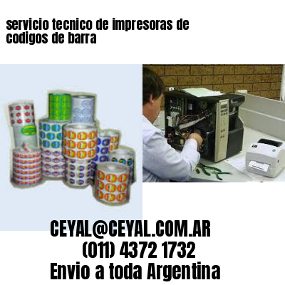 servicio tecnico de impresoras de codigos de barra