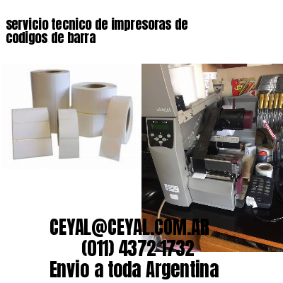 servicio tecnico de impresoras de codigos de barra