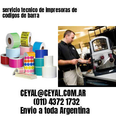 servicio tecnico de impresoras de codigos de barra