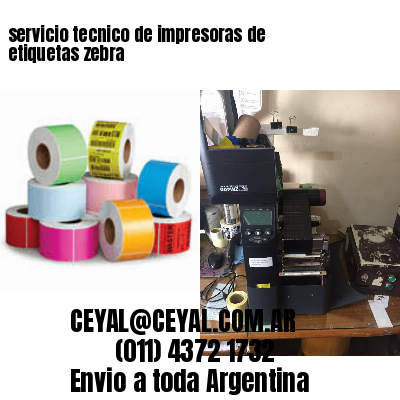servicio tecnico de impresoras de etiquetas zebra