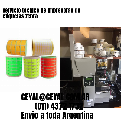 servicio tecnico de impresoras de etiquetas zebra