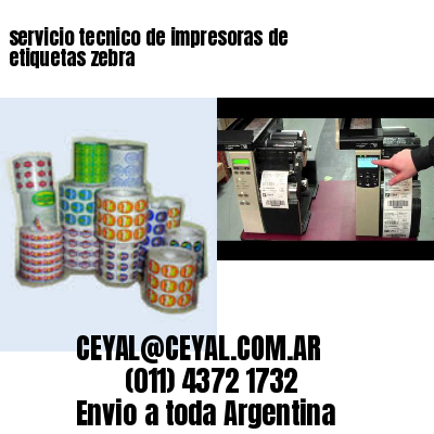 servicio tecnico de impresoras de etiquetas zebra