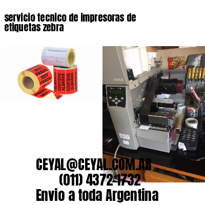 servicio tecnico de impresoras de etiquetas zebra