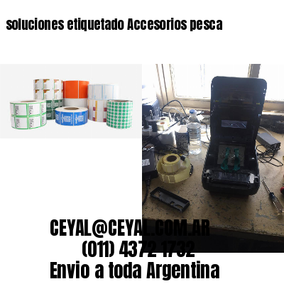 soluciones etiquetado Accesorios pesca