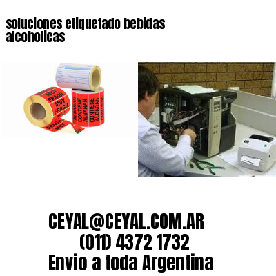 soluciones etiquetado bebidas alcoholicas