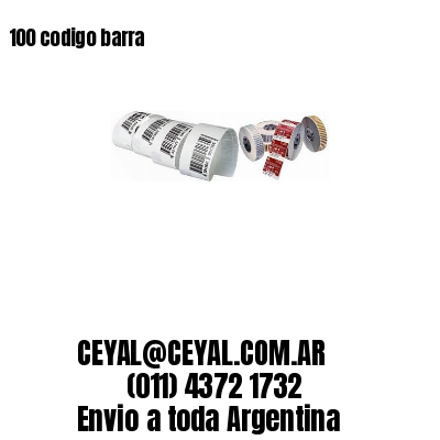 100 codigo barra