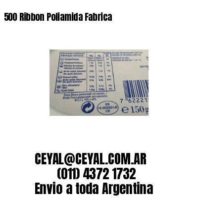 500 Ribbon Poliamida Fabrica