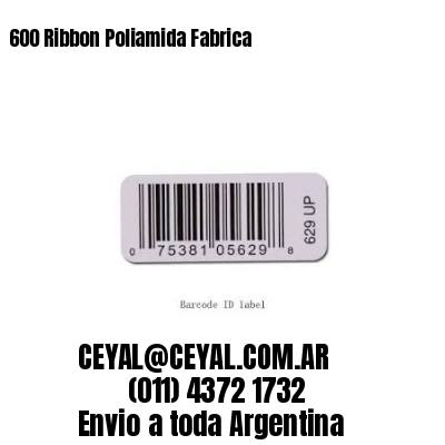 600 Ribbon Poliamida Fabrica