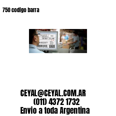 750 codigo barra