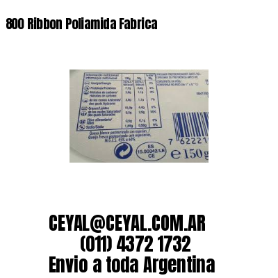 800 Ribbon Poliamida Fabrica