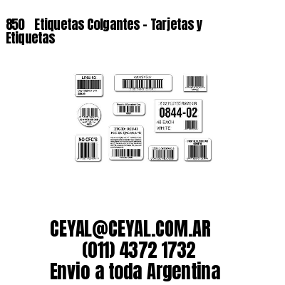 850 ‎ Etiquetas Colgantes – Tarjetas y Etiquetas