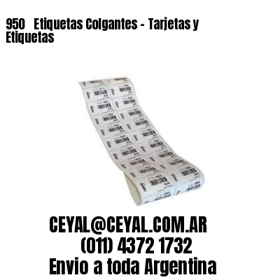 950 ‎ Etiquetas Colgantes – Tarjetas y Etiquetas