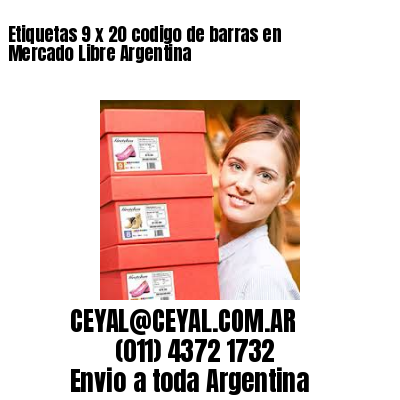 Etiquetas 9 x 20 codigo de barras en Mercado Libre Argentina