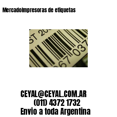 MercadoImpresoras de etiquetas