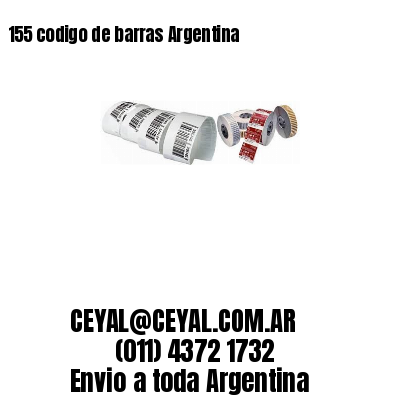 155 codigo de barras Argentina