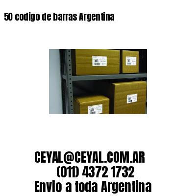 50 codigo de barras Argentina
