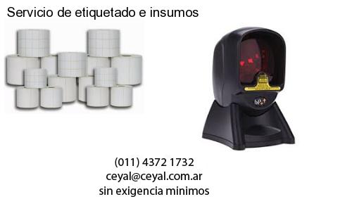 etiquetas  12 x 7  cm