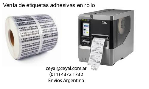38 X 20 Termicas  x 1000 etiquetas – Argentina