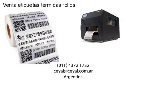 30 x 20 Termicas  x 1000 etiquetas – Argentina