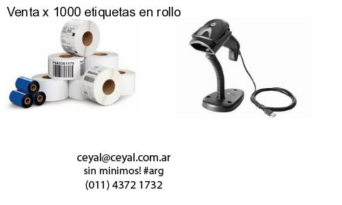 100 x 75 OPP  x 1000 etiquetas – Argentina