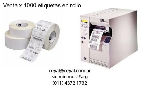 etiquetas  4 x 12  cm