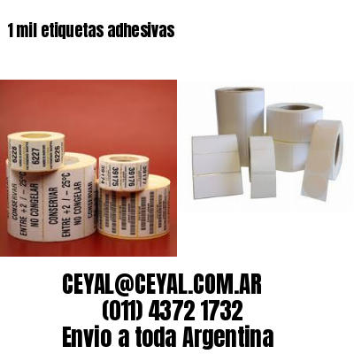 1 mil etiquetas adhesivas