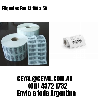 Etiquetas Ean 13 100 x 50