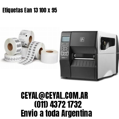 Etiquetas Ean 13 100 x 95