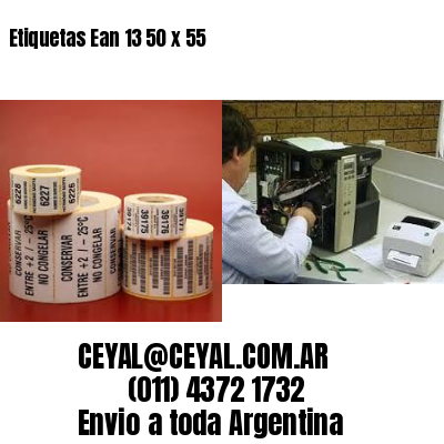 Etiquetas Ean 13 50 x 55