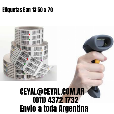 Etiquetas Ean 13 50 x 70