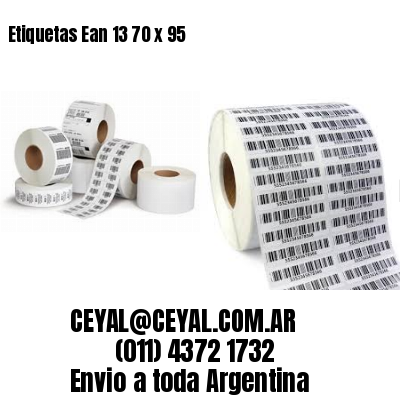 Etiquetas Ean 13 70 x 95
