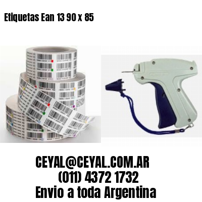 Etiquetas Ean 13 90 x 85