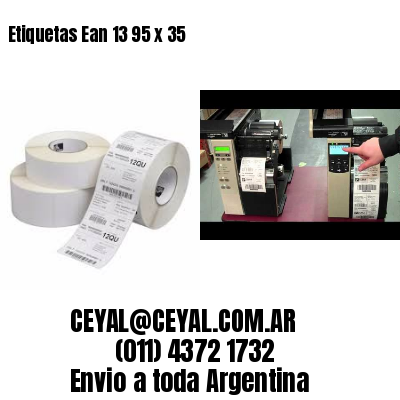 Etiquetas Ean 13 95 x 35