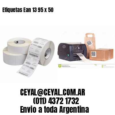 Etiquetas Ean 13 95 x 50