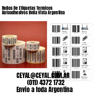 Rollos De Etiquetas Termicos Autoadhesivos Bella Vista Argentina