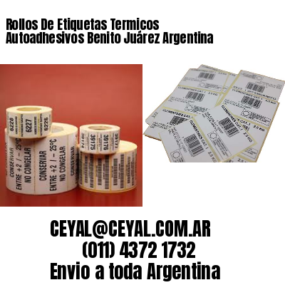 Rollos De Etiquetas Termicos Autoadhesivos Benito Juárez Argentina