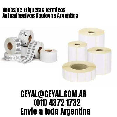 Rollos De Etiquetas Termicos Autoadhesivos Boulogne Argentina