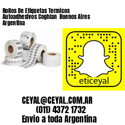 Rollos De Etiquetas Termicos Autoadhesivos Coghlan  Buenos Aires Argentina