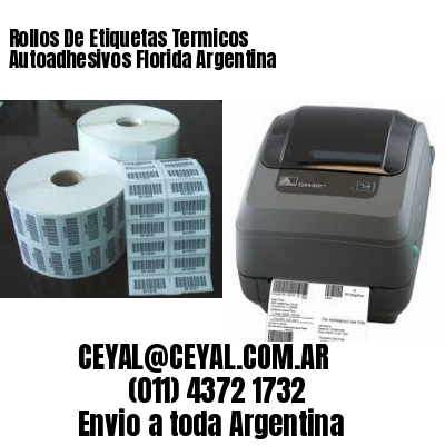 Rollos De Etiquetas Termicos Autoadhesivos Florida Argentina