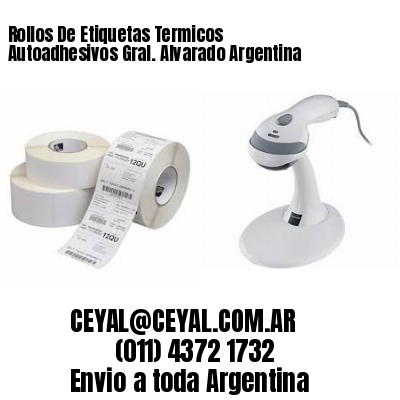 Rollos De Etiquetas Termicos Autoadhesivos Gral. Alvarado Argentina