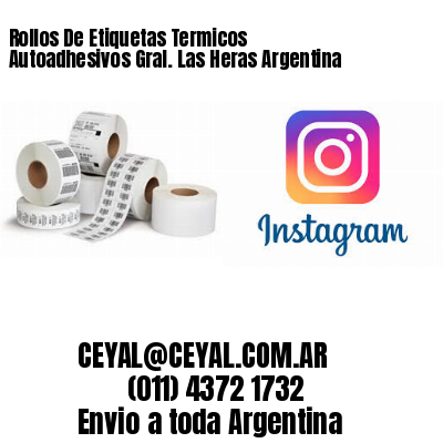 Rollos De Etiquetas Termicos Autoadhesivos Gral. Las Heras Argentina