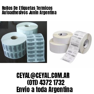Rollos De Etiquetas Termicos Autoadhesivos Junín Argentina