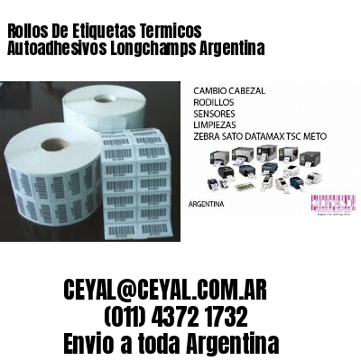 Rollos De Etiquetas Termicos Autoadhesivos Longchamps Argentina