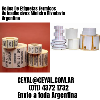 Rollos De Etiquetas Termicos Autoadhesivos Ministro Rivadavia Argentina