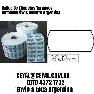 Rollos De Etiquetas Termicos Autoadhesivos Navarro Argentina