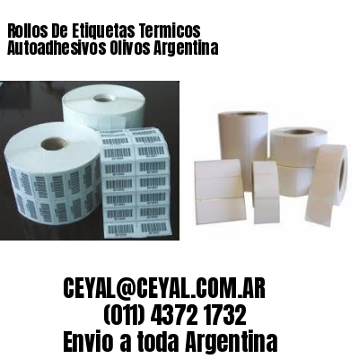 Rollos De Etiquetas Termicos Autoadhesivos Olivos Argentina