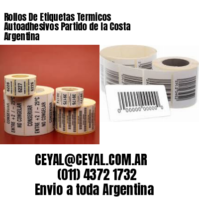 Rollos De Etiquetas Termicos Autoadhesivos Partido de la Costa Argentina
