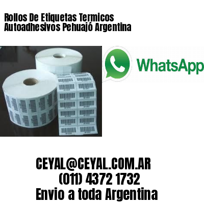 Rollos De Etiquetas Termicos Autoadhesivos Pehuajó Argentina