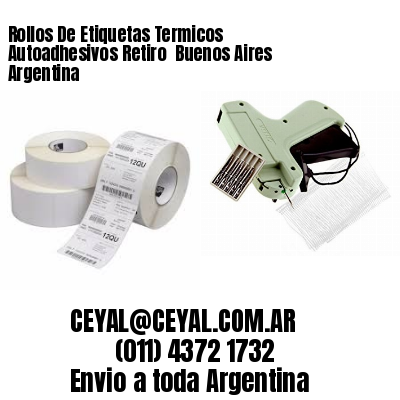 Rollos De Etiquetas Termicos Autoadhesivos Retiro  Buenos Aires Argentina