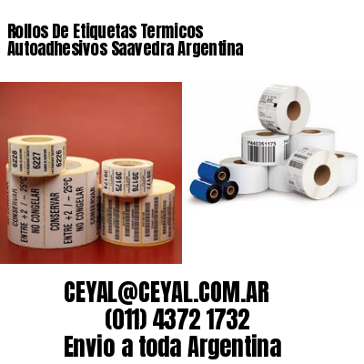 Rollos De Etiquetas Termicos Autoadhesivos Saavedra Argentina